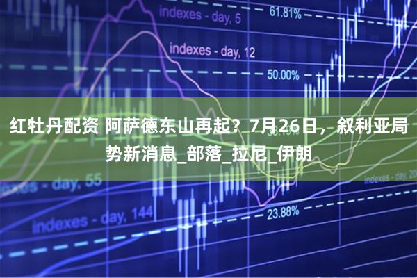 红牡丹配资 阿萨德东山再起？7月26日，叙利亚局势新消息_部落_拉尼_伊朗