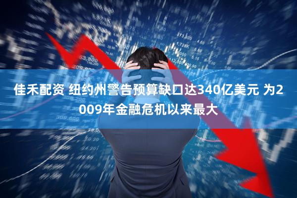 佳禾配资 纽约州警告预算缺口达340亿美元 为2009年金融危机以来最大